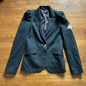 Preppy Trendy by MCS “Goals Heels Lipstick And Chanel” Black Blazer
